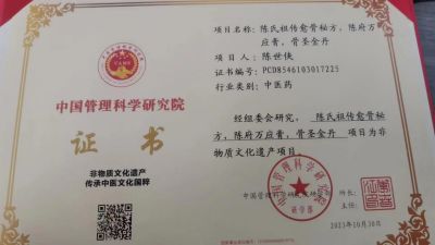 党旗下的大国医者国医名师——陈世侠