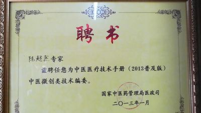 特别报道 著名拨针医学创始人---陈超然